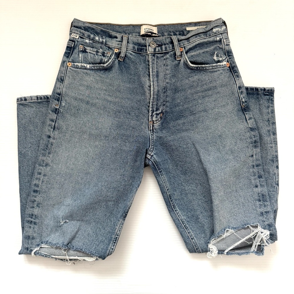 Citizens of Humanity Marlee High Rise Relaxed Taper Jeans Size 27 - Picture 4 of 14